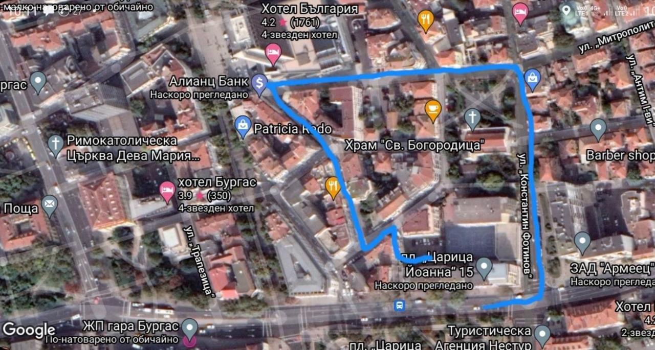 Seaman'S House Apartment Burgas ภายนอก รูปภาพ